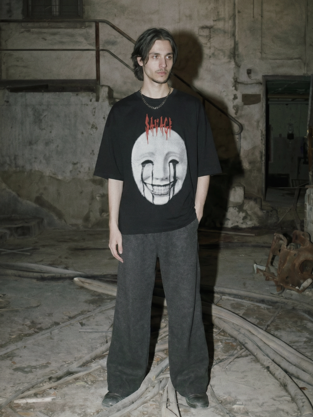 T-shirt SMILELESS