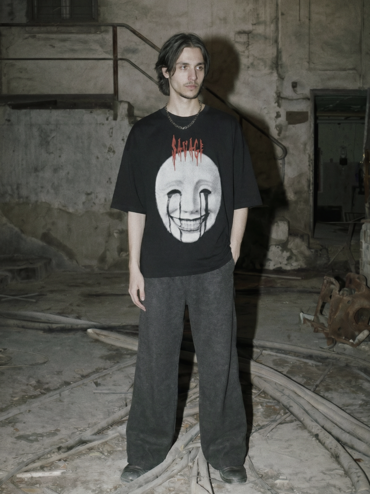 T-shirt SMILELESS