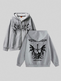 Hoodie ZIP CRUDO