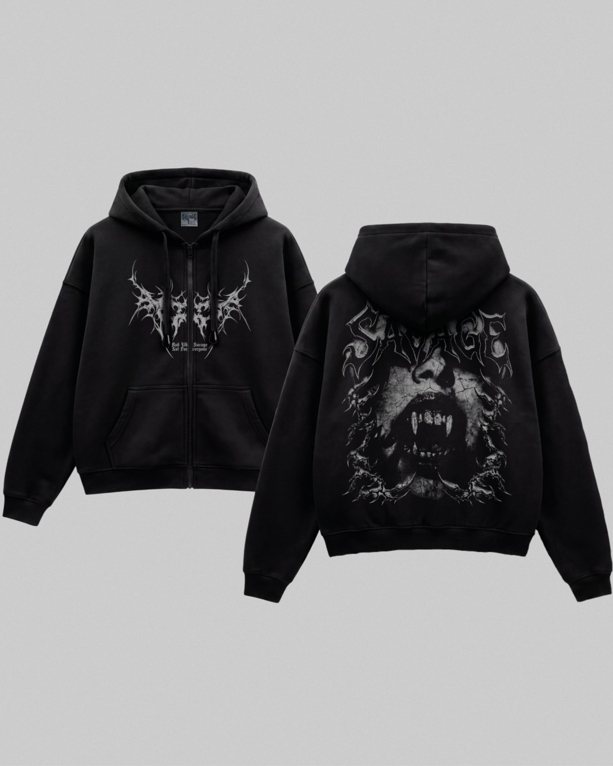 Hoodie ZIP FANGS