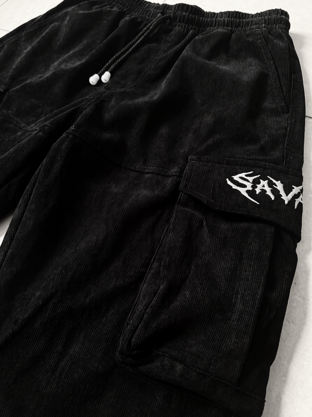 Pant Jogger Cargo Premium BLACK