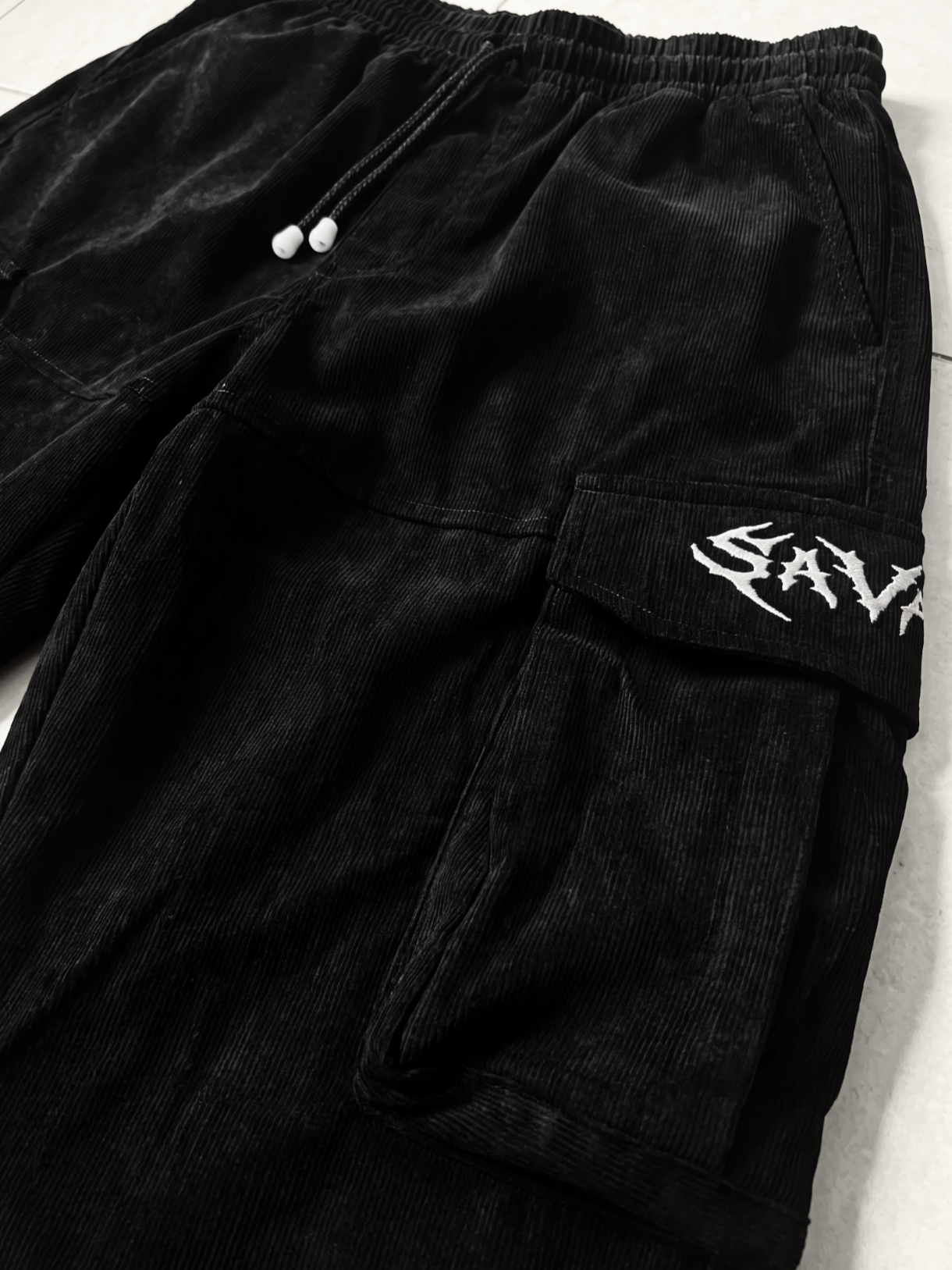 Pant Jogger Cargo Premium BLACK